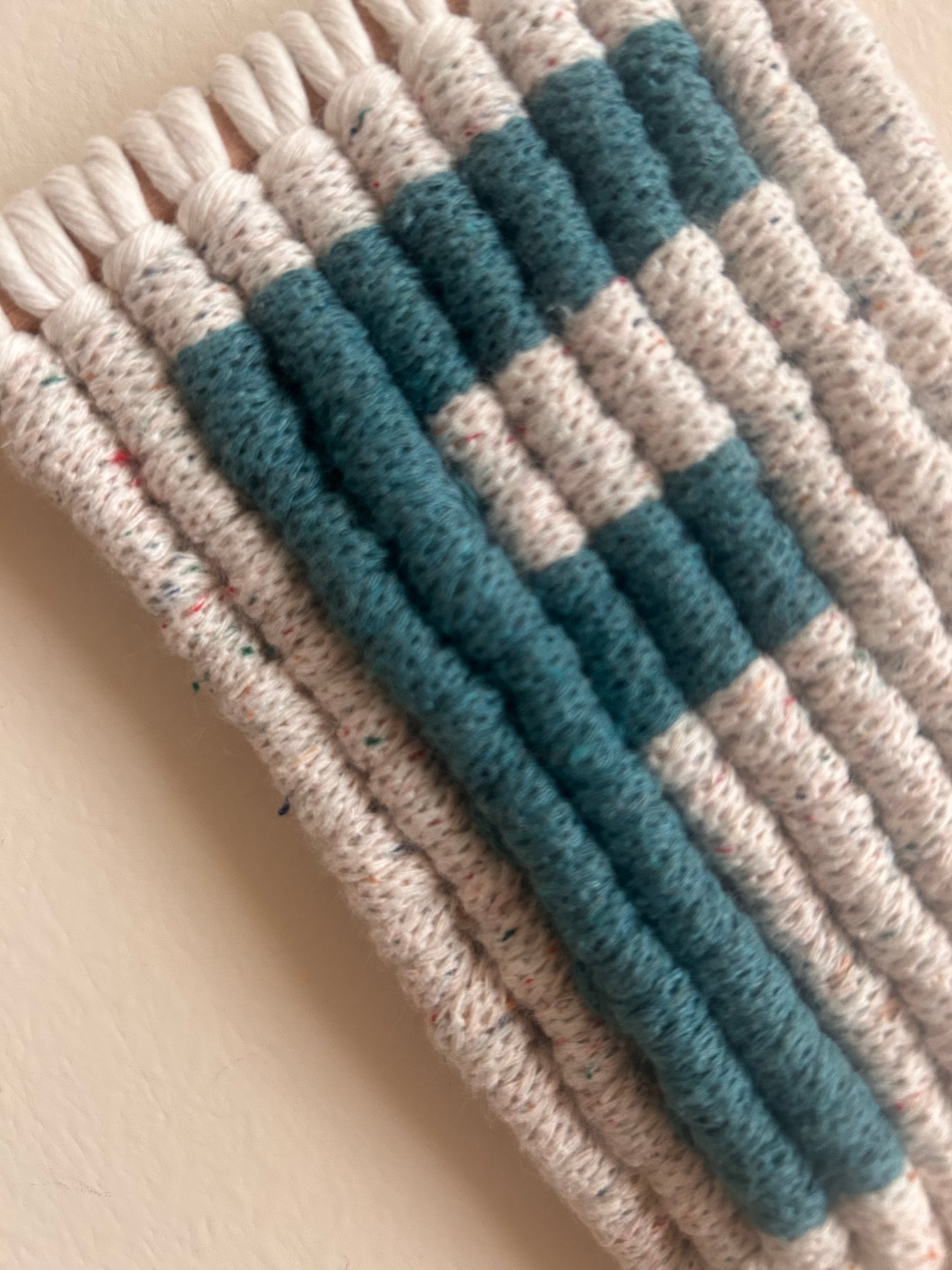 Mini Arazzo con lettera - MacraLu di Ludovica Mazzanti