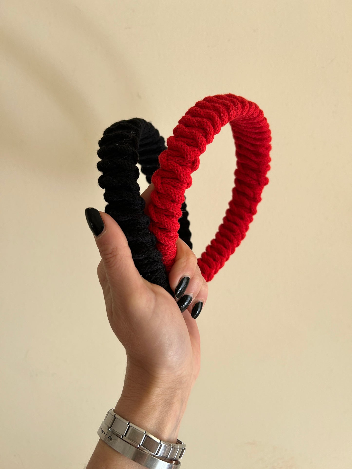 Cerchietto Capelli Macrame - MacraLu di Ludovica Mazzanti