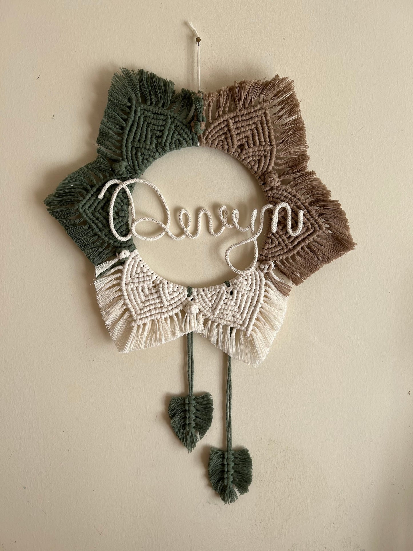 Fiocco nascita Mandala - MacraLu di Ludovica Mazzanti