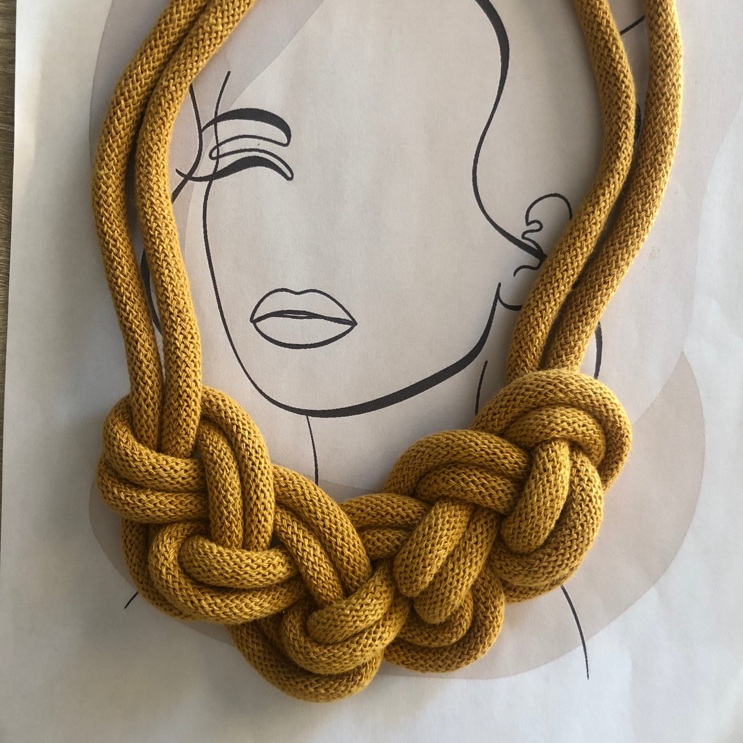 Collane in cotone - MacraLu di Ludovica Mazzanti