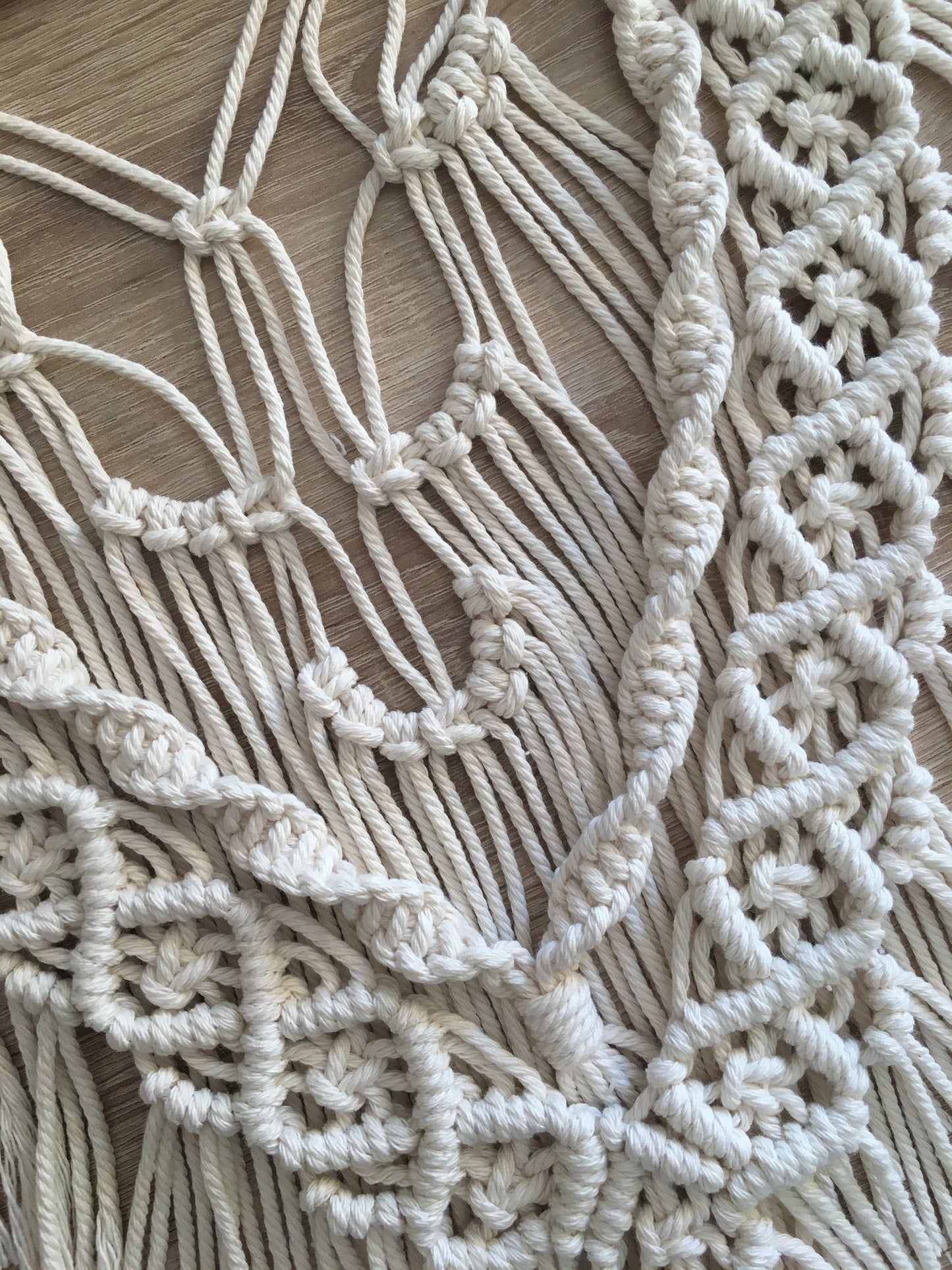 Arazzo da parete in Macramè - MacraLu di Ludovica Mazzanti