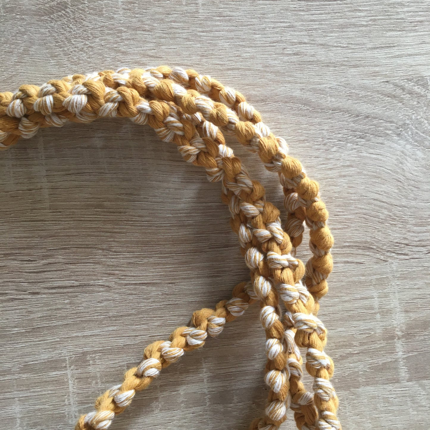 Portavaso foglie Macramè - MacraLu di Ludovica Mazzanti