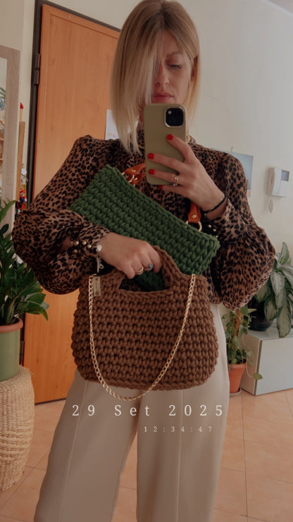 Alma Bag • Borsa uncinetto - MacraLu di Ludovica Mazzanti