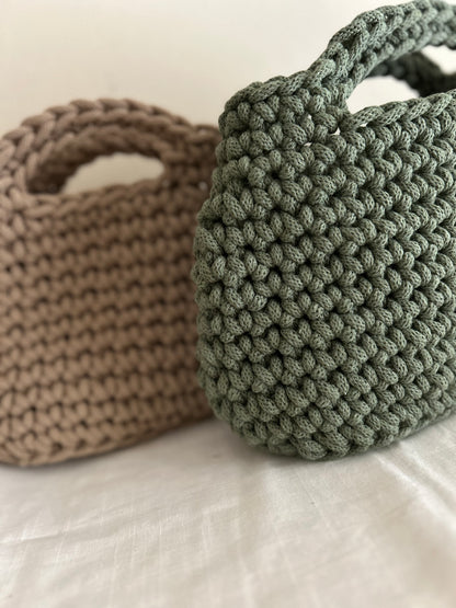 Borsa “Camelia” uncinetto - MacraLu di Ludovica Mazzanti