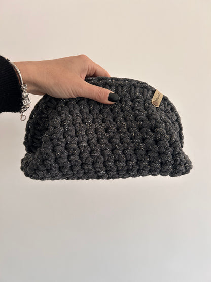 Sally • Clutch Bag • Uncinetto - MacraLu di Ludovica Mazzanti