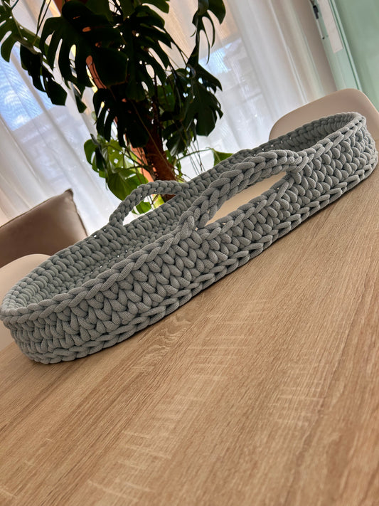 Fasciatoio/cesta con manici • Uncinetto • Baby crochet