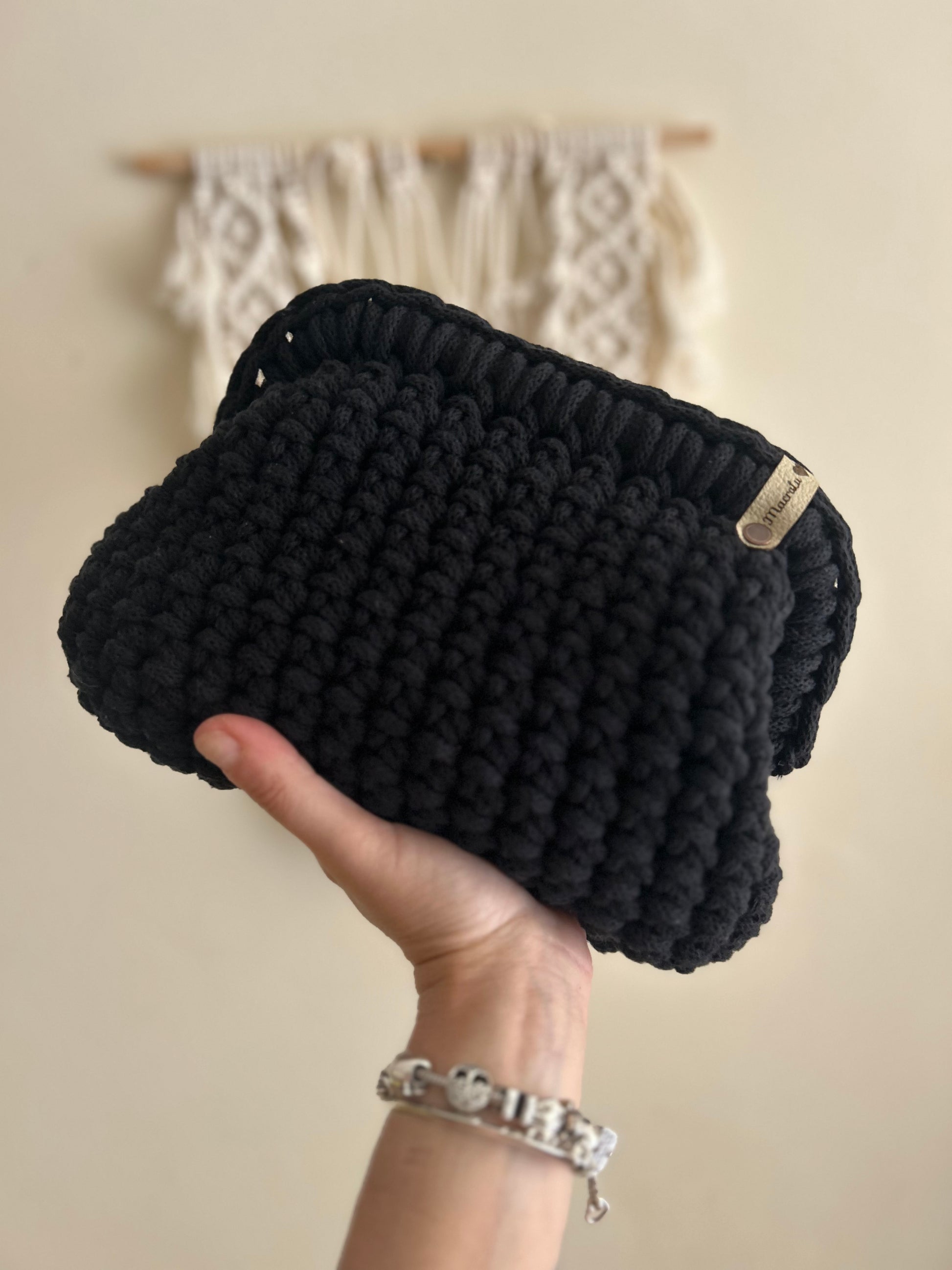 Olga Clutch Bag uncinetto - MacraLu di Ludovica Mazzanti