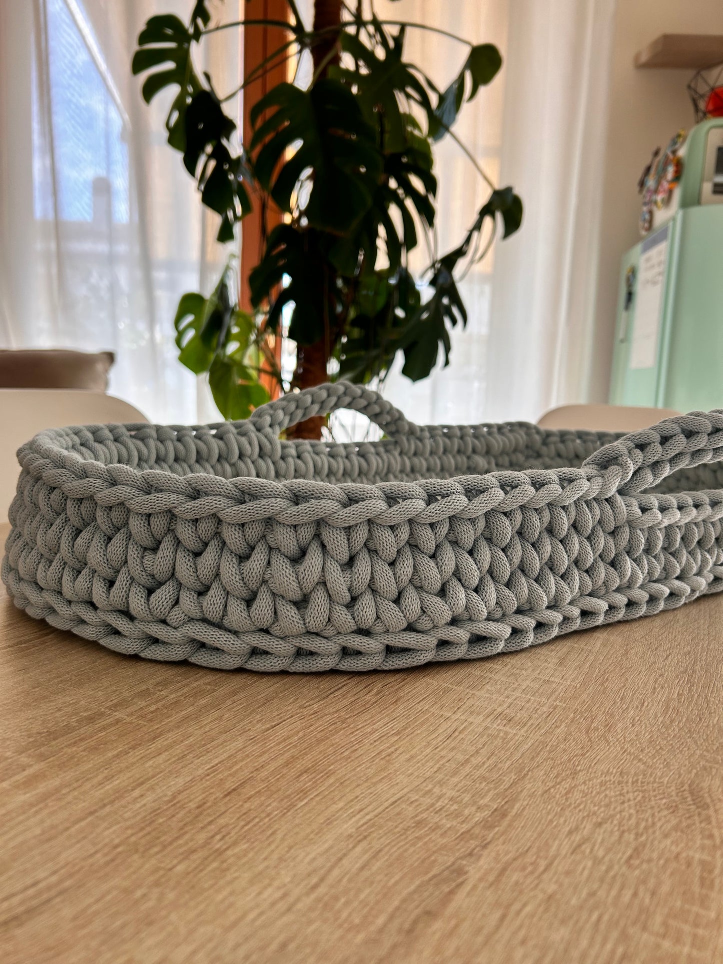 Fasciatoio/cesta con manici • Uncinetto • Baby crochet