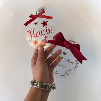 Pallina di Natale personalizzata