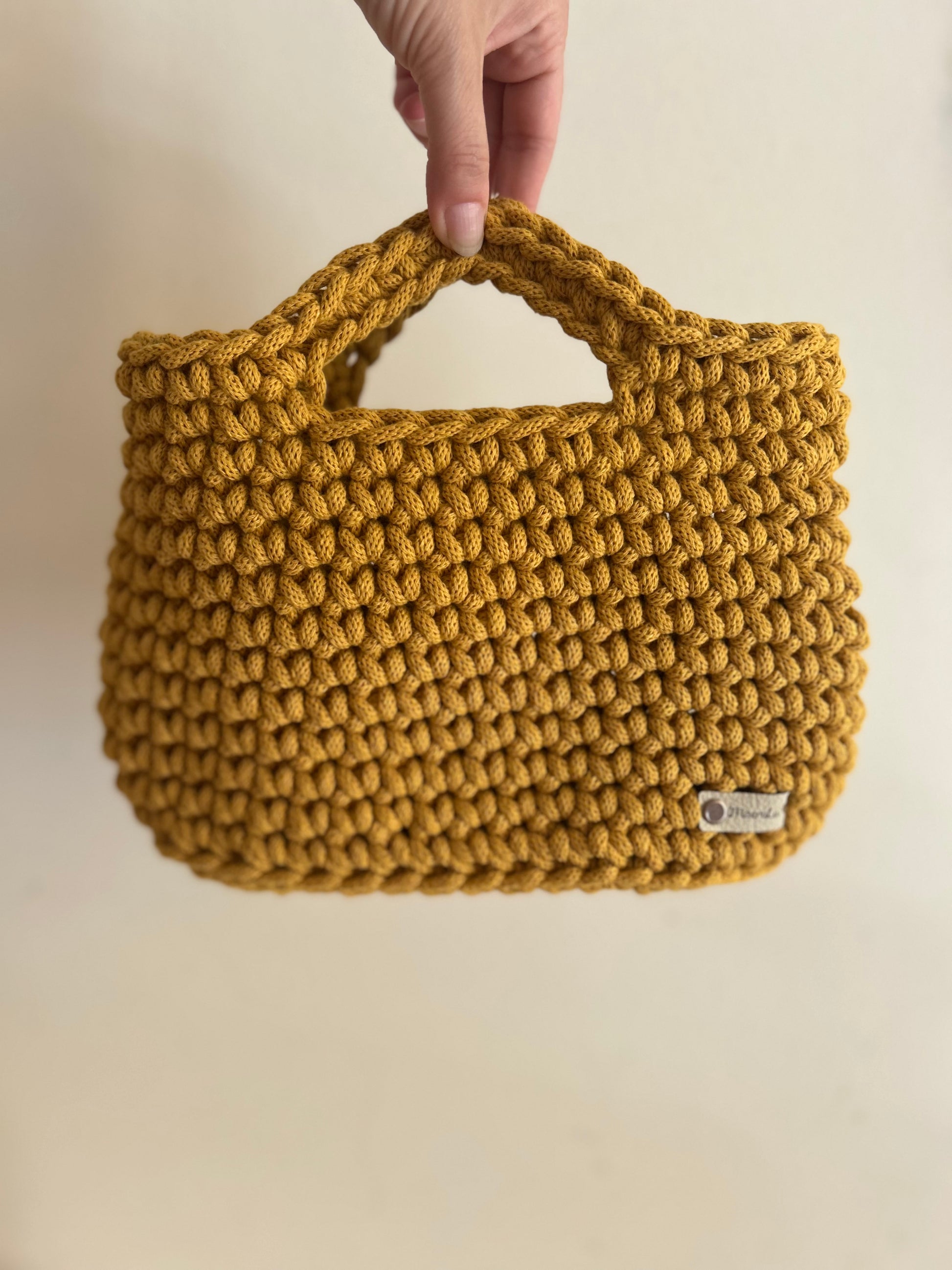 Borsa “Camelia” uncinetto - MacraLu di Ludovica Mazzanti