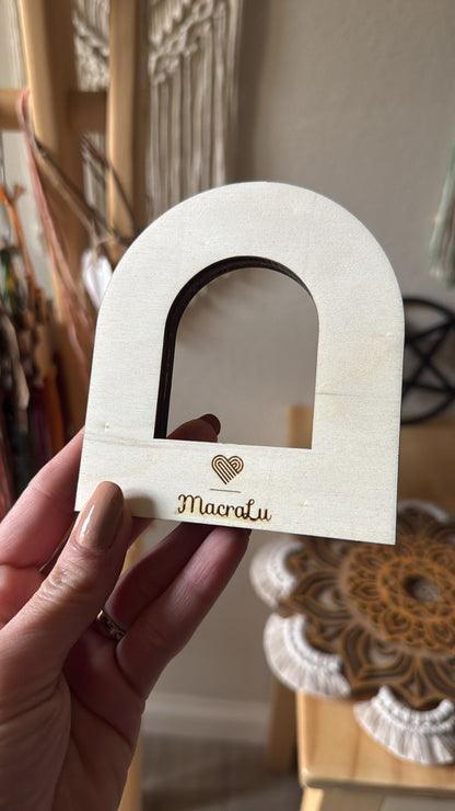 Guida in legno per Arcobaleni - MacraLu di Ludovica Mazzanti