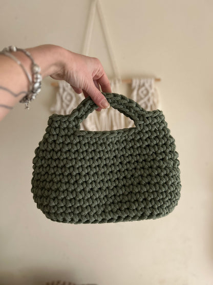 Borsa “Camelia” uncinetto - MacraLu di Ludovica Mazzanti