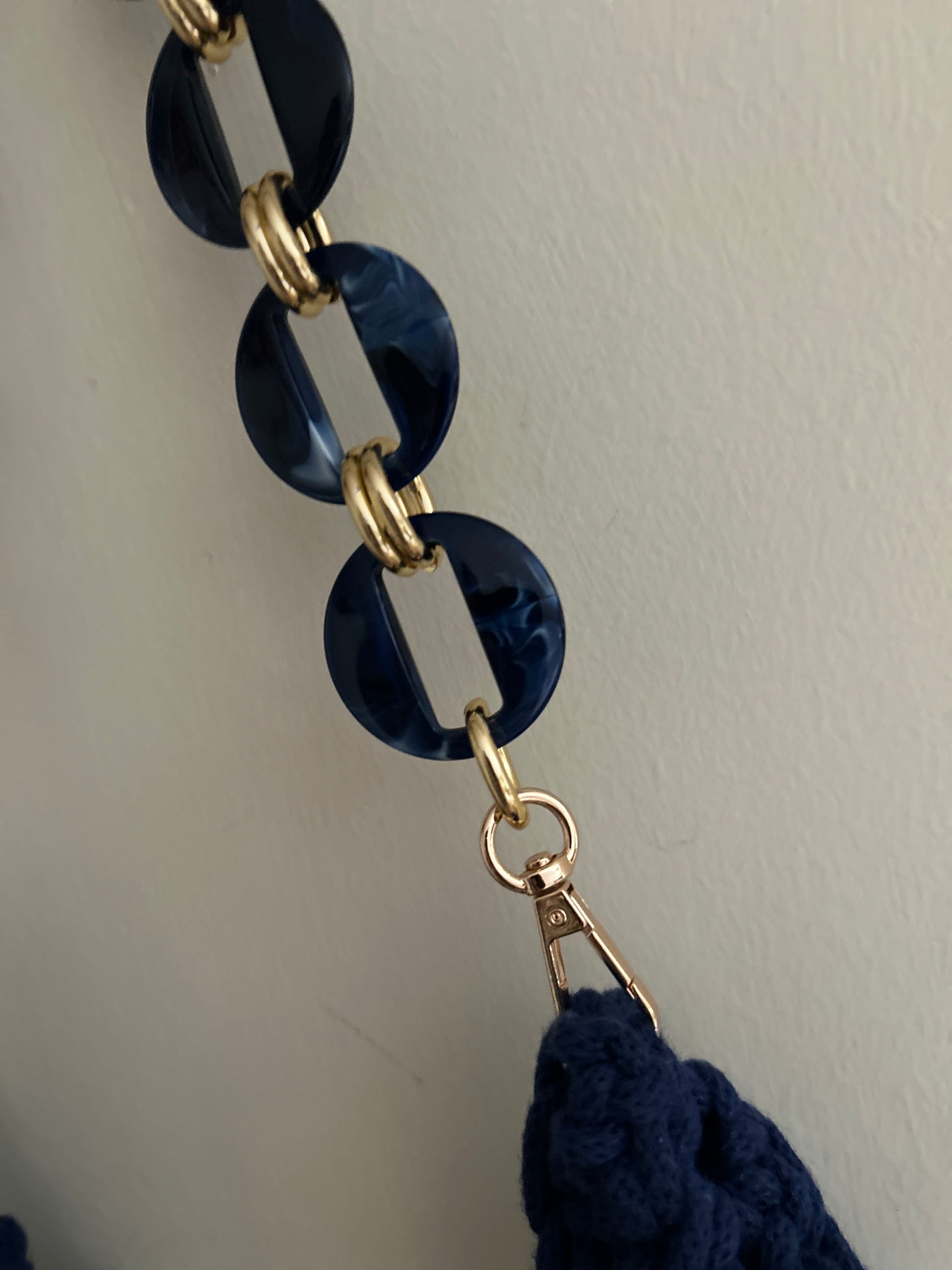 Borsa Atena • Uncinetto • Borsa a triangolo - MacraLu di Ludovica Mazzanti