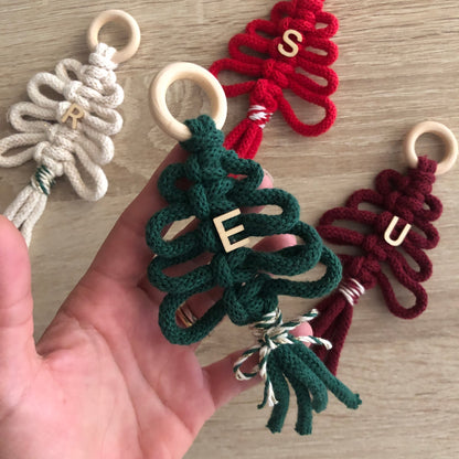 Macramé placeholder/Christmas bauble