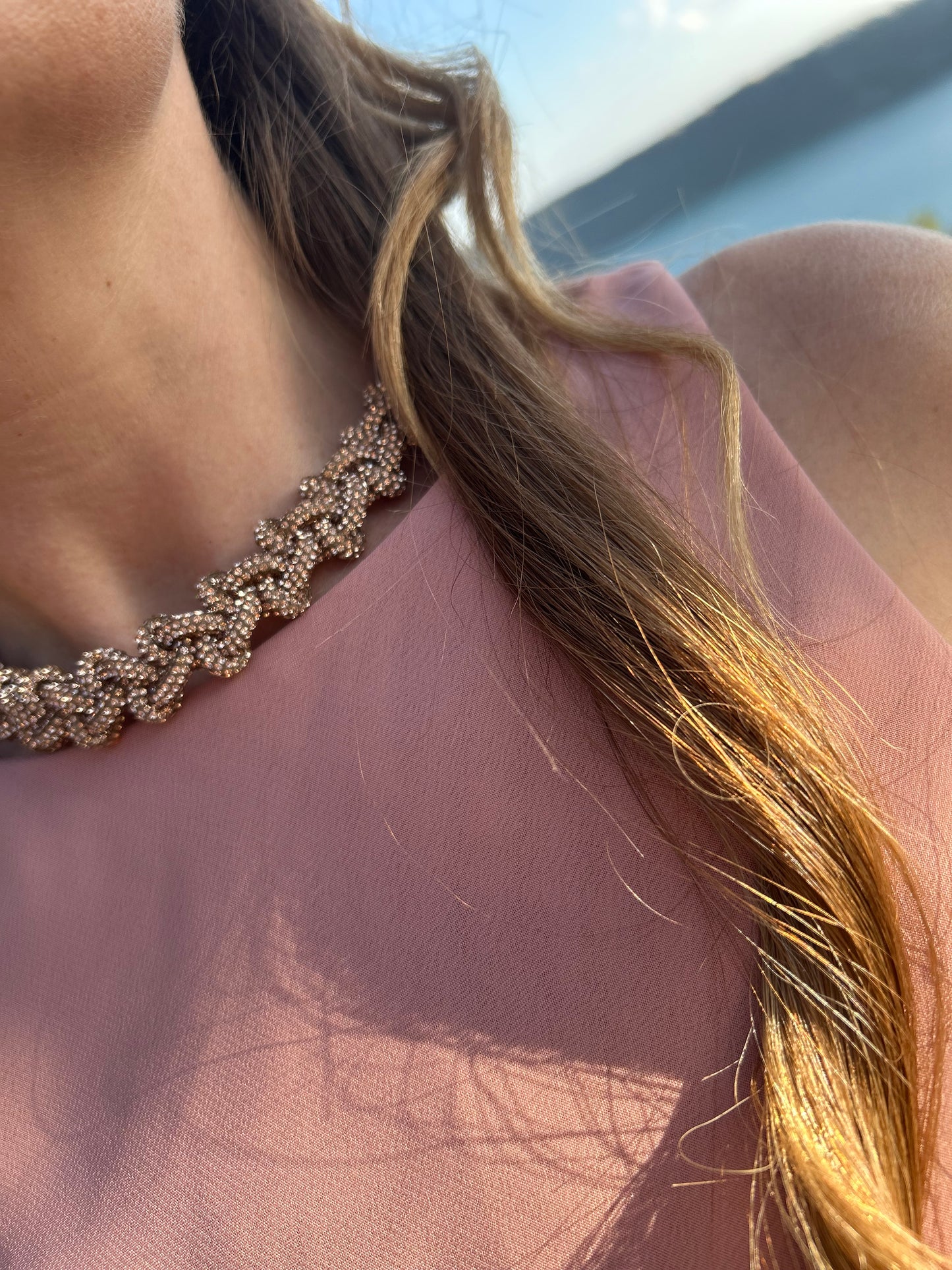 Collezione Infinity - Collane e bracciali con cordino Crystal - MacraLu di Ludovica Mazzanti