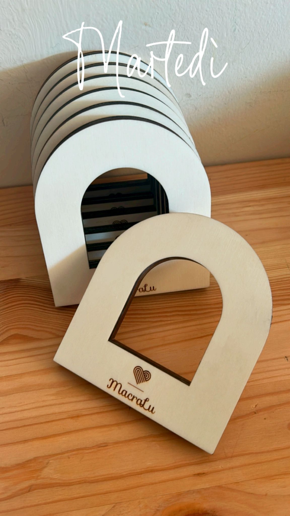 Guida in legno per Arcobaleni - MacraLu di Ludovica Mazzanti