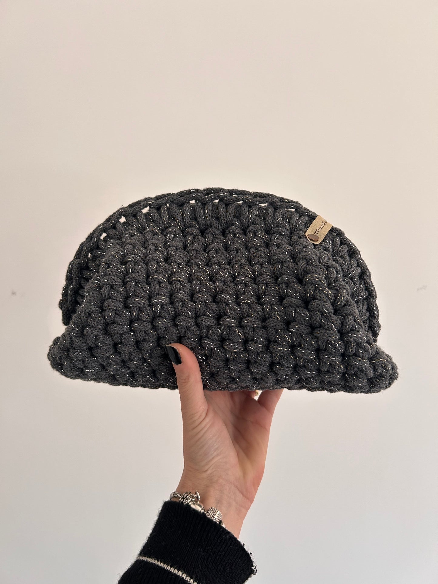 Sally • Clutch Bag • Uncinetto - MacraLu di Ludovica Mazzanti