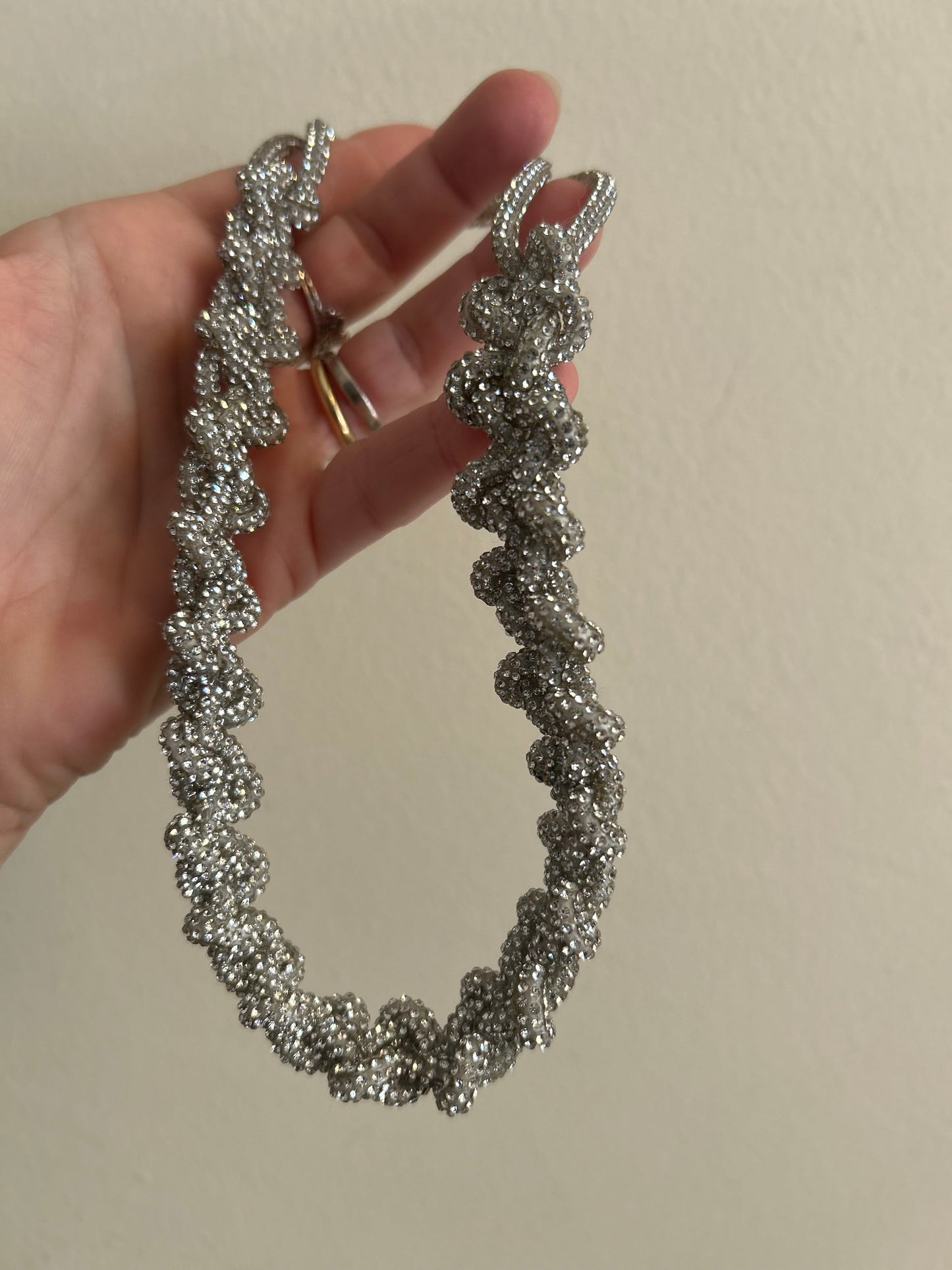 Collezione Infinity - Collane e bracciali con cordino Crystal