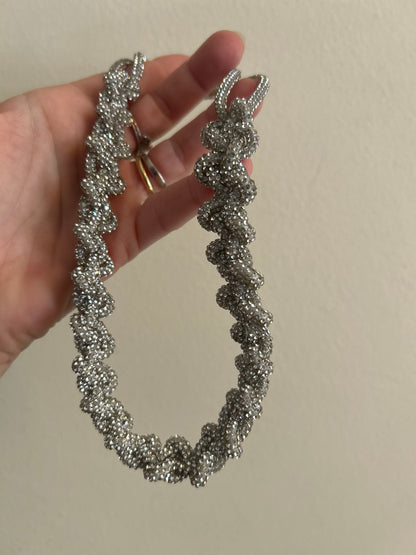 Collezione Infinity - Collane e bracciali con cordino Crystal