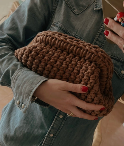 Olga Clutch Bag uncinetto - MacraLu di Ludovica Mazzanti