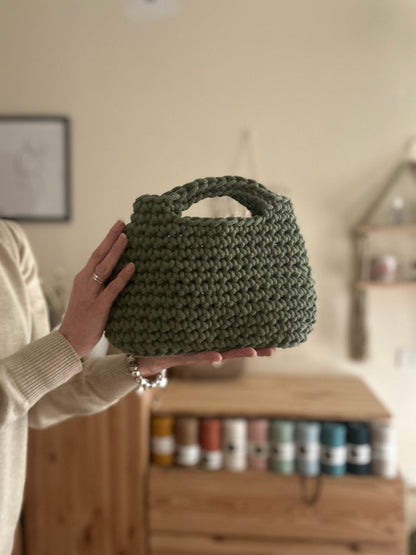 Borsa “Camelia” uncinetto - MacraLu di Ludovica Mazzanti