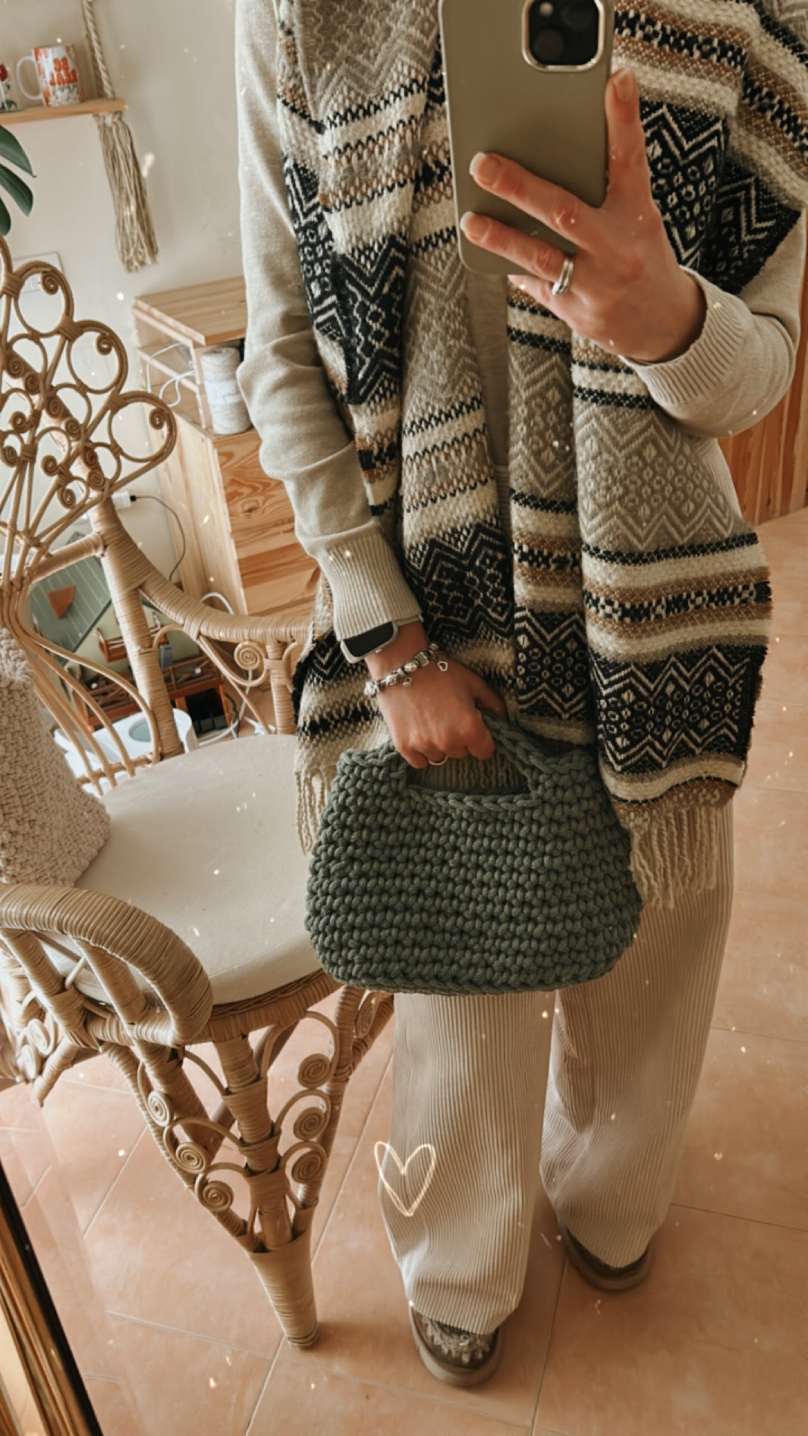 Borsa “Camelia” uncinetto - MacraLu di Ludovica Mazzanti