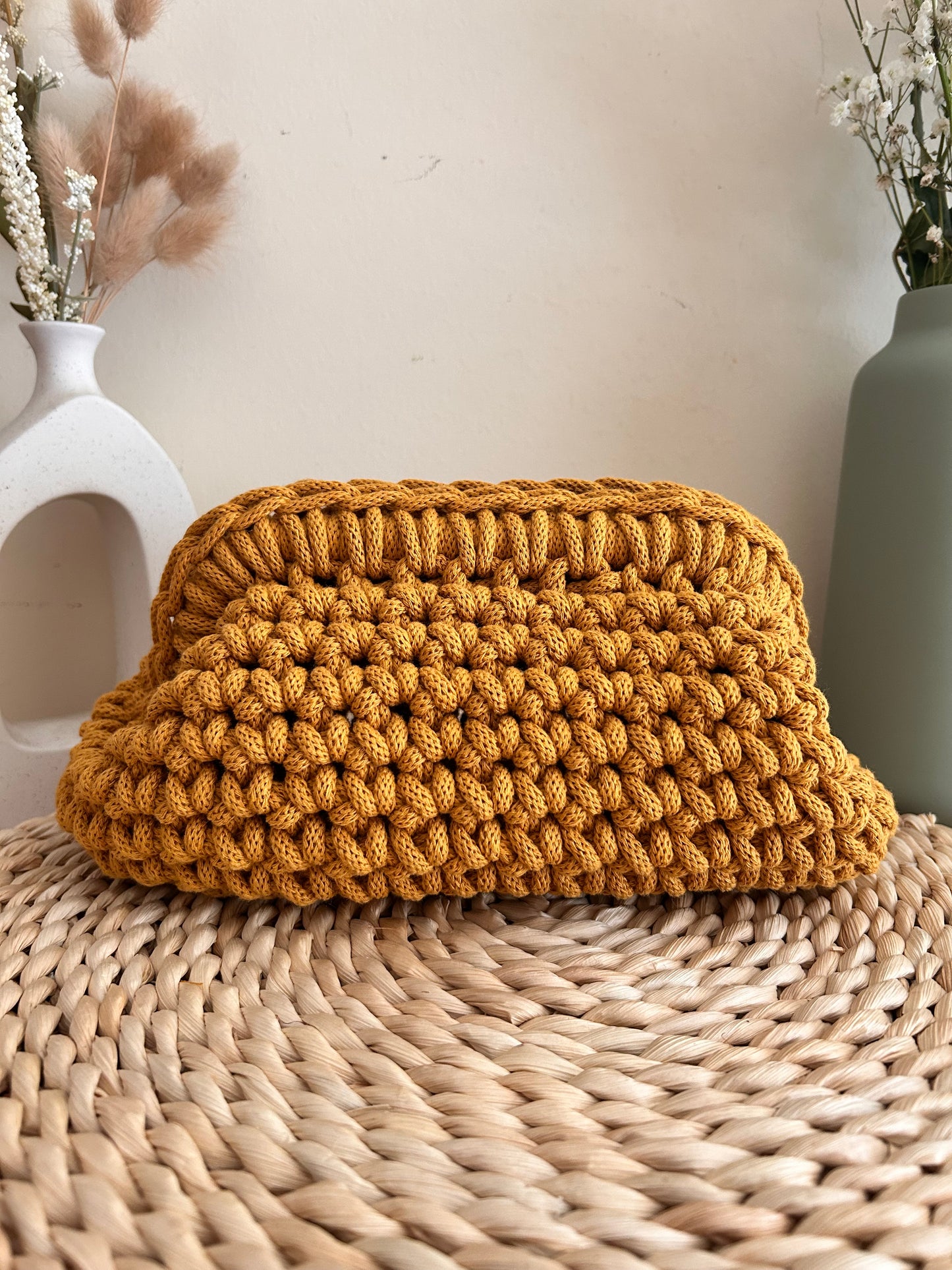 Olga Clutch Bag uncinetto - MacraLu di Ludovica Mazzanti