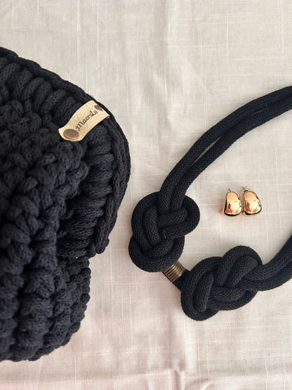 Olga Clutch Bag uncinetto - MacraLu di Ludovica Mazzanti