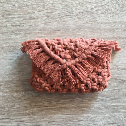 Macramé card holder/wallet