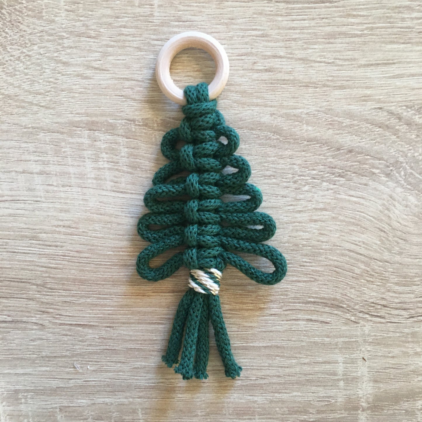 Macramé placeholder/Christmas bauble